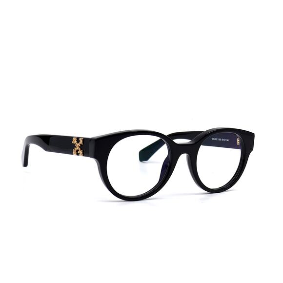 OFF-WHITE STYLE-2 BLACK AUTHENTIC EYEGLASSES FRAME - Picture 3 of 10